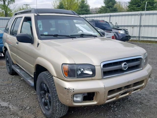 JN8DR09Y92W711619 - 2002 NISSAN PATHFINDER TAN photo 1