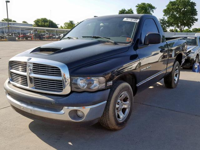 1D7HA16K53J626470 - 2003 DODGE RAM 1500 S BLACK photo 2