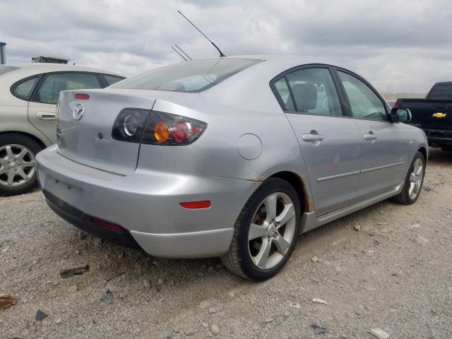 JM1BK323351297097 - 2005 MAZDA 3 S  photo 4