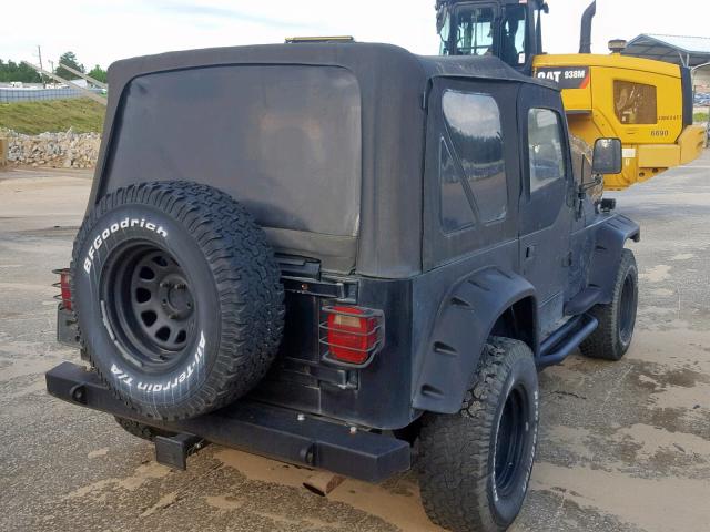 1J4FY19S3VP432992 - 1997 JEEP WRANGLER / BLACK photo 4