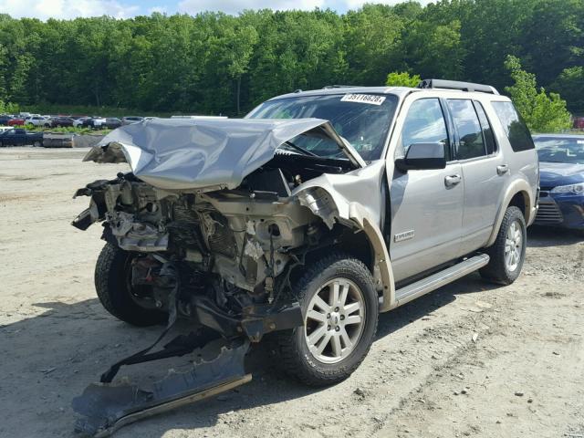 1FMEU74E38UA00664 - 2008 FORD EXPLORER E SILVER photo 2