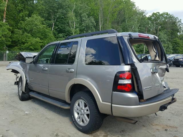 1FMEU74E38UA00664 - 2008 FORD EXPLORER E SILVER photo 3