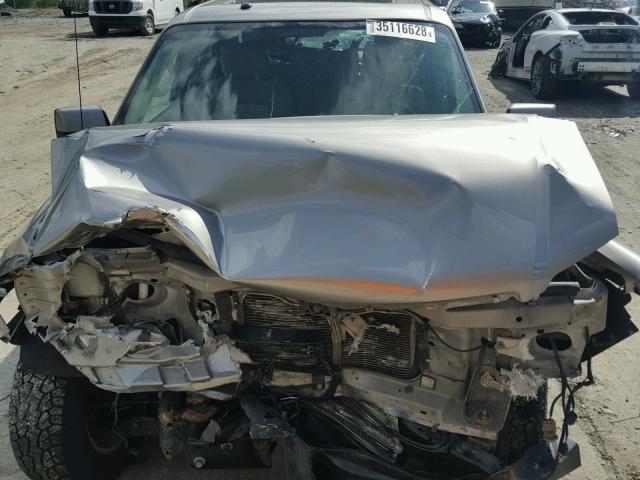 1FMEU74E38UA00664 - 2008 FORD EXPLORER E SILVER photo 7