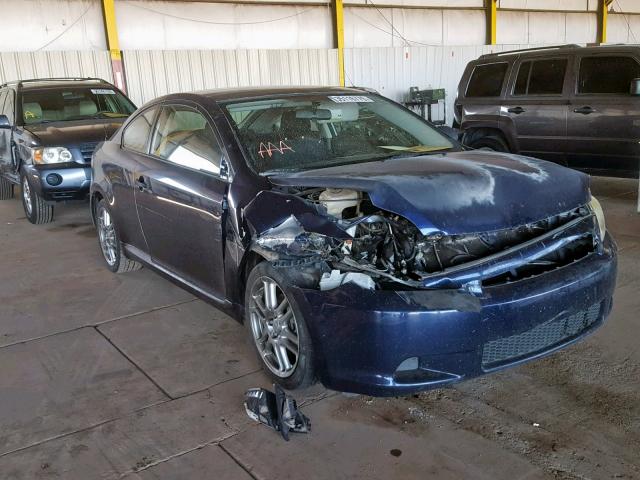 JTKDE167470194628 - 2007 TOYOTA SCION TC BLUE photo 1