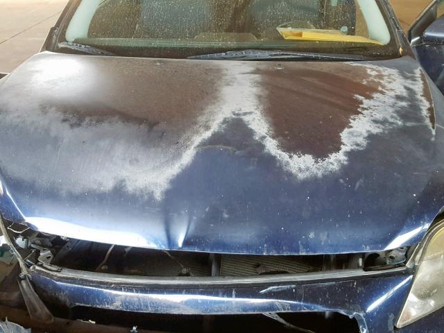 JTKDE167470194628 - 2007 TOYOTA SCION TC BLUE photo 7