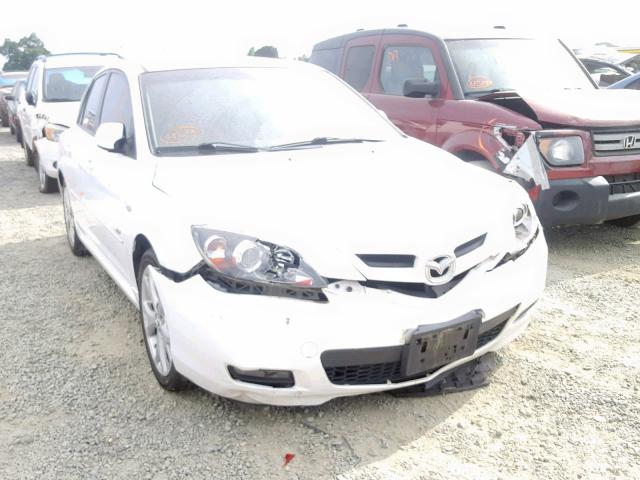 JM1BK344491197165 - 2009 MAZDA 3 S WHITE photo 1