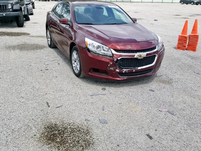 1G11C5SA8GF168001 - 2016 CHEVROLET MALIBU LIM BURGUNDY photo 1