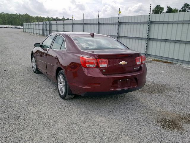 1G11C5SA8GF168001 - 2016 CHEVROLET MALIBU LIM BURGUNDY photo 3