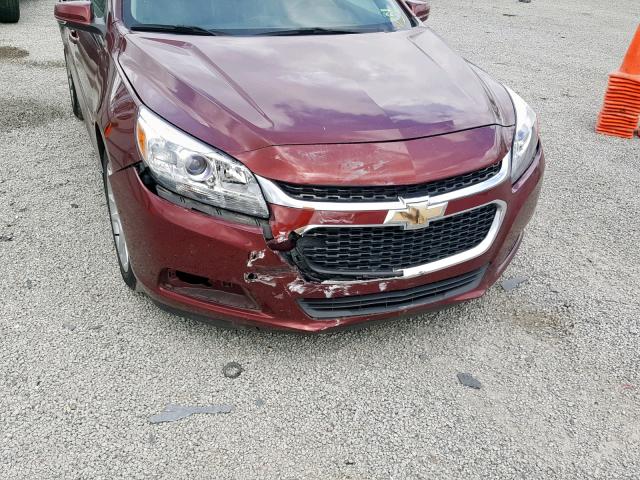 1G11C5SA8GF168001 - 2016 CHEVROLET MALIBU LIM BURGUNDY photo 9