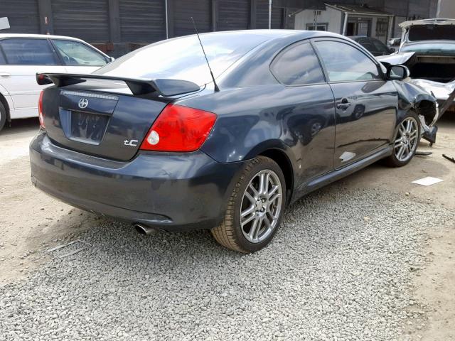 JTKDE167270145556 - 2007 TOYOTA SCION TC GRAY photo 4