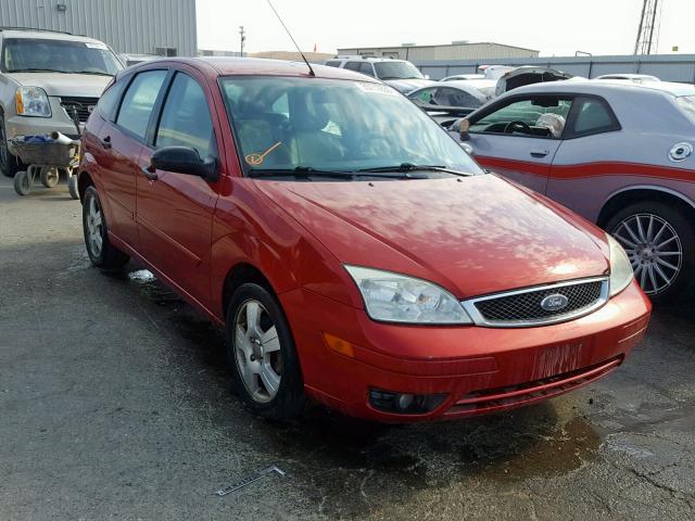 3FAFP37N75R130380 - 2005 FORD FOCUS ZX5 BURGUNDY photo 1