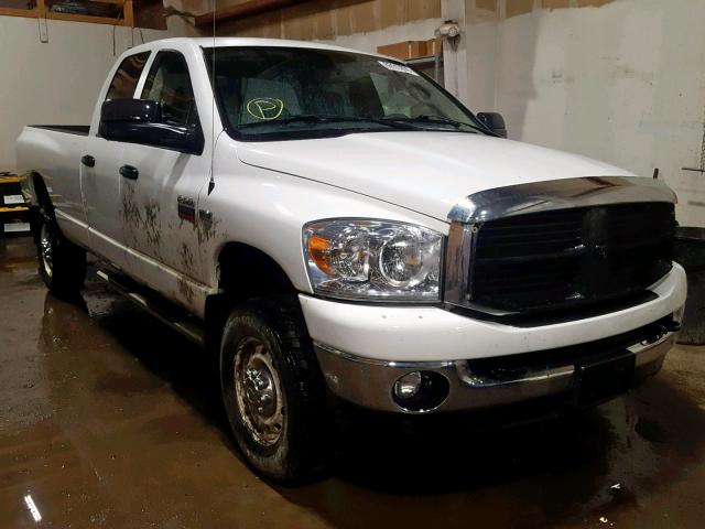 3D7KS28T59G501607 - 2009 DODGE RAM 2500 WHITE photo 1