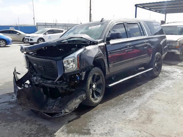 1GKS2JKJ4FR647136 - 2015 GMC YUKON XL D CHARCOAL photo 2