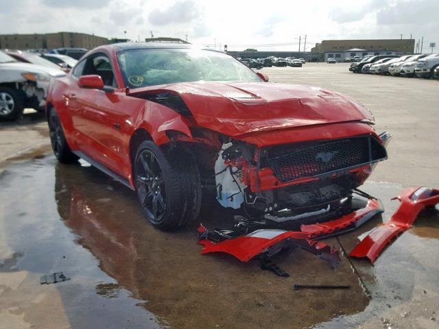 1FA6P8CF3K5117927 - 2019 FORD MUSTANG GT RED photo 1