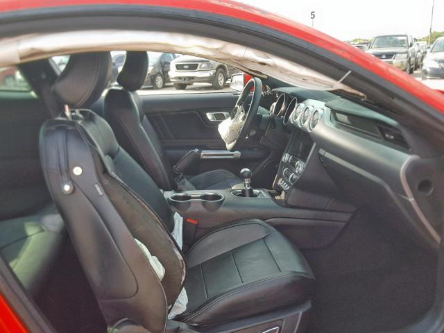 1FA6P8CF3K5117927 - 2019 FORD MUSTANG GT RED photo 5