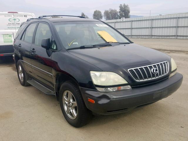 JTJHF10U620291937 - 2002 LEXUS RX 300 BLACK photo 1