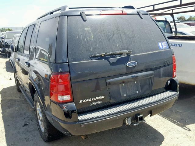 1FMDU75WX2ZC25712 - 2002 FORD EXPLORER L BLACK photo 3