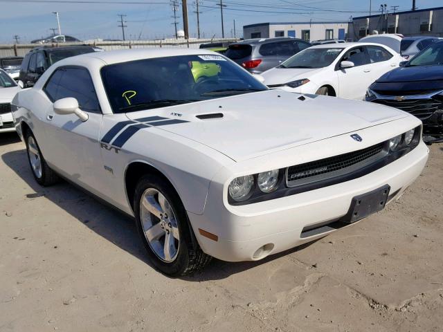 2B3LJ54T69H611477 - 2009 DODGE CHALLENGER WHITE photo 1