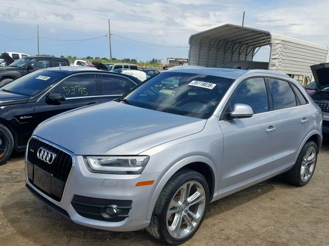 WA1EFCFS7FR013518 - 2015 AUDI Q3 PREMIUM SILVER photo 2