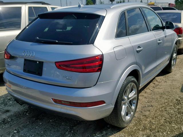 WA1EFCFS7FR013518 - 2015 AUDI Q3 PREMIUM SILVER photo 4