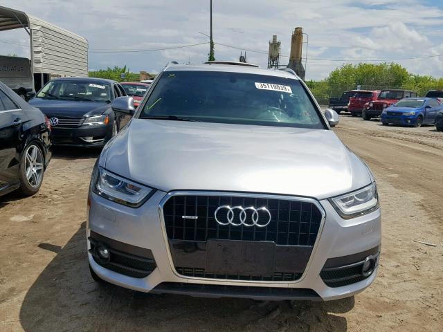 WA1EFCFS7FR013518 - 2015 AUDI Q3 PREMIUM SILVER photo 9