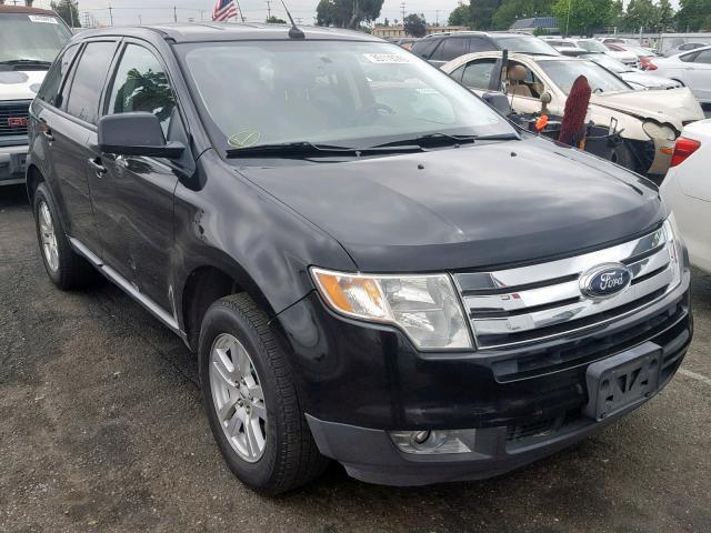 2FMDK38C98BB08358 - 2008 FORD EDGE SEL BLACK photo 1