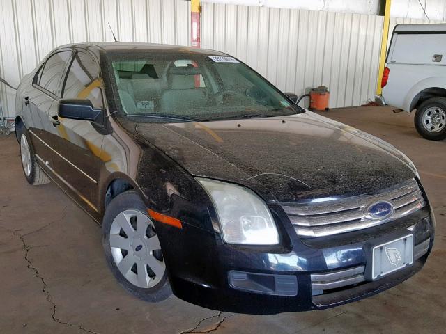 3FAHP06Z68R271599 - 2008 FORD FUSION S BLUE photo 1