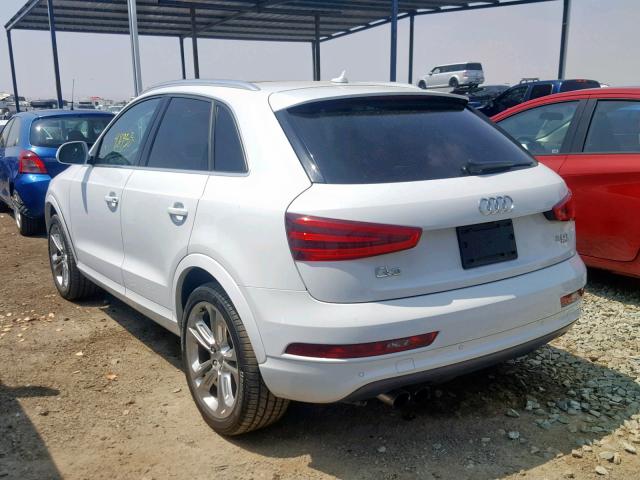 WA1GFCFS1FR007948 - 2015 AUDI Q3 PRESTIG WHITE photo 3