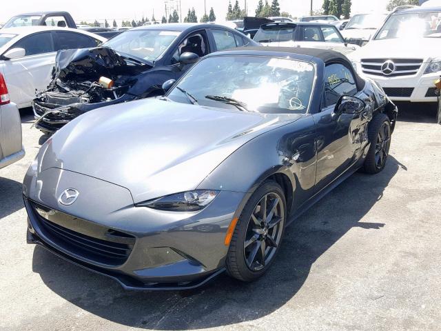 JM1NDAC72G0119302 - 2016 MAZDA MX-5 MIATA CHARCOAL photo 2