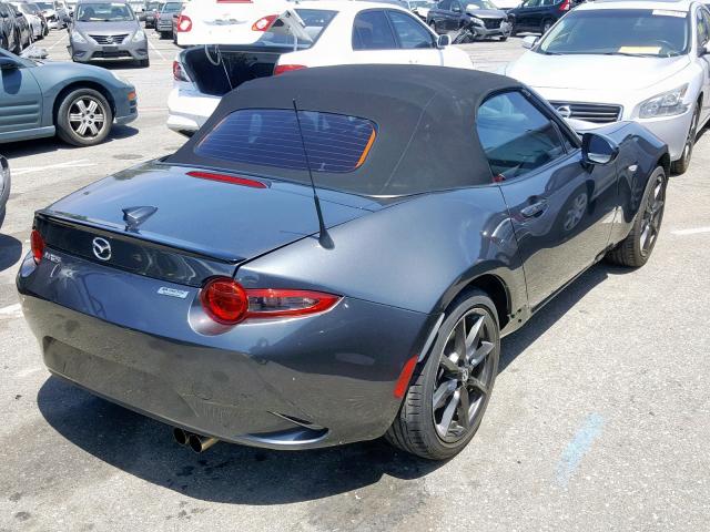 JM1NDAC72G0119302 - 2016 MAZDA MX-5 MIATA CHARCOAL photo 4