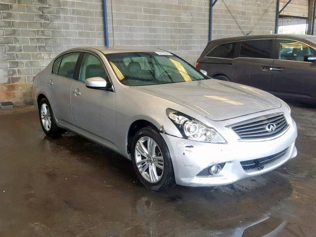 JN1CV6AR1BM402235 - 2011 INFINITI G37 SILVER photo 1