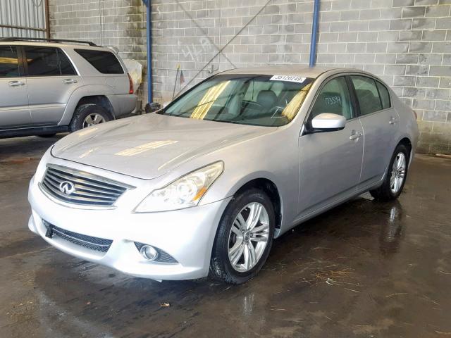 JN1CV6AR1BM402235 - 2011 INFINITI G37 SILVER photo 2