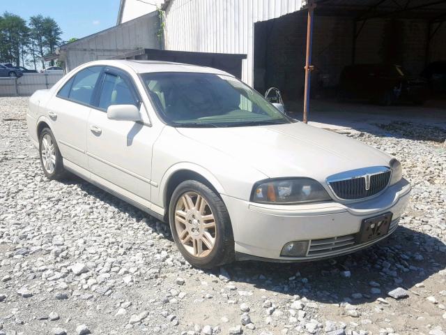 1LNHM87A14Y605474 - 2004 LINCOLN LS WHITE photo 1