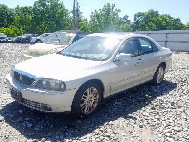 1LNHM87A14Y605474 - 2004 LINCOLN LS WHITE photo 2