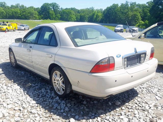 1LNHM87A14Y605474 - 2004 LINCOLN LS WHITE photo 3