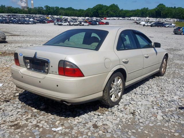 1LNHM87A14Y605474 - 2004 LINCOLN LS WHITE photo 4