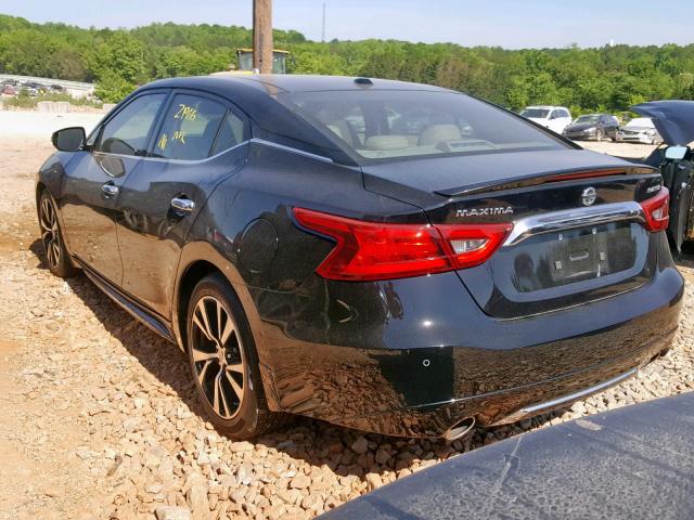 1N4AA6AP1GC398172 - 2016 NISSAN MAXIMA 3.5 BLACK photo 3