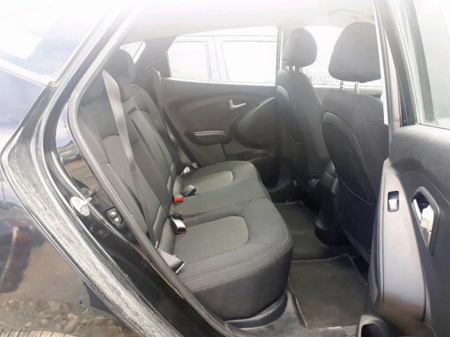 KM8JT3AC5DU537804 - 2013 HYUNDAI TUCSON GL BLACK photo 6