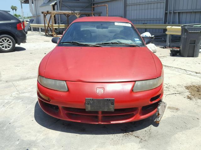 4B3AU42NXVE029573 - 1997 DODGE AVENGER RED photo 9