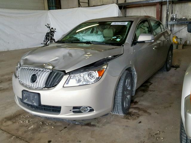 1G4GF5E33CF266185 - 2012 BUICK LACROSSE P TAN photo 2