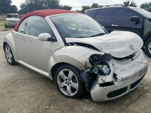 3VWSG31Y59M411458 - 2009 VOLKSWAGEN NEW BEETLE ვერცხლისფერი ფოტო 1