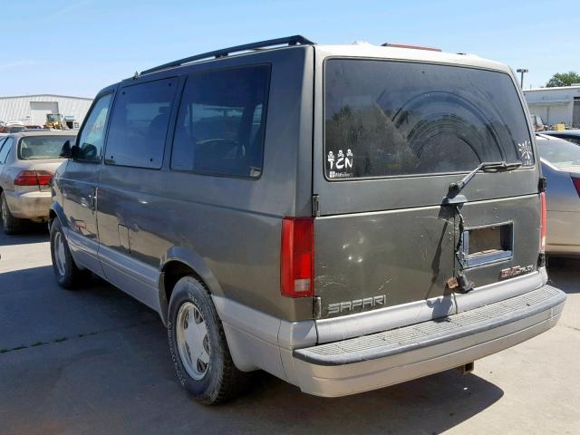 1GKEL19W3VB536211 - 1997 GMC SAFARI XT GRAY photo 3