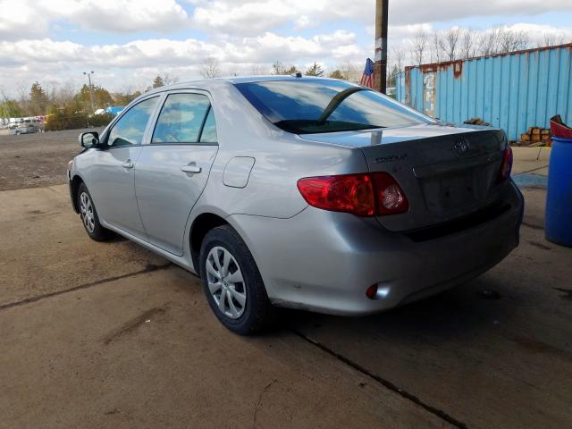 JTDBL40E999048494 - 2009 TOYOTA COROLLA BASE  photo 3