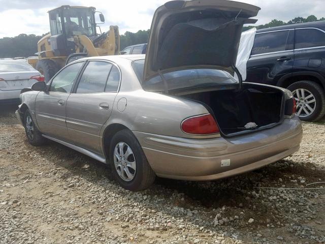 1G4HP52K134108985 - 2003 BUICK LESABRE CU TAN photo 3