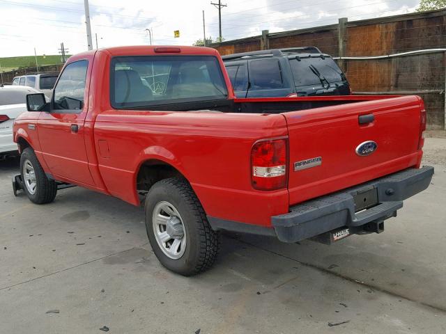 1FTYR10D58PA69156 - 2008 FORD RANGER RED photo 3