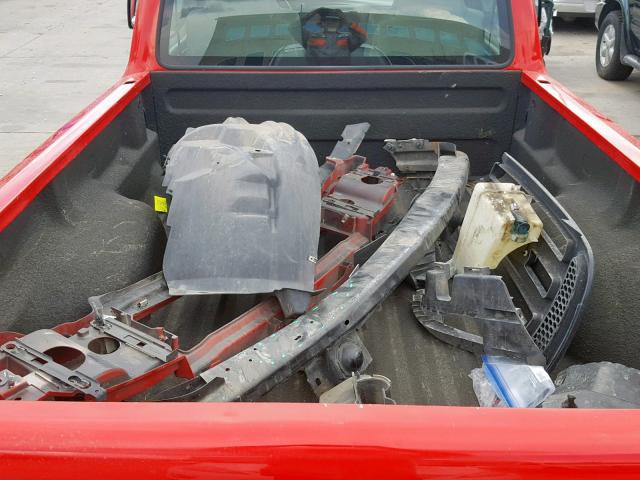 1FTYR10D58PA69156 - 2008 FORD RANGER RED photo 6