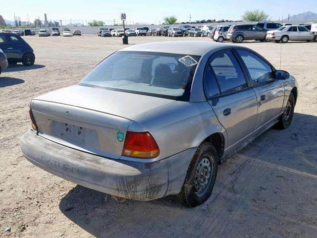 1G8ZH5282VZ381038 - 1997 SATURN SL1 SILVER photo 4