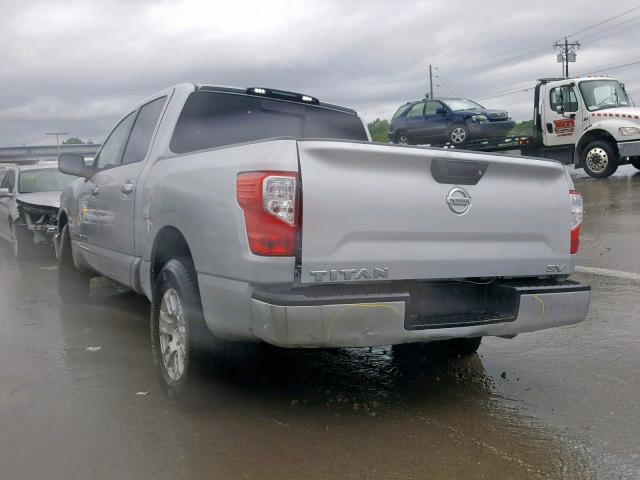 1N6AA1EK0KN516668 - 2019 NISSAN TITAN S SILVER photo 3