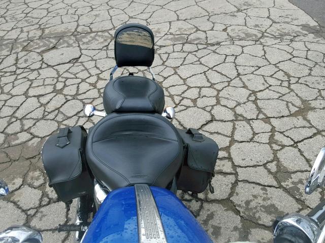 1HD1CT3128K435991 - 2008 HARLEY-DAVIDSON XL1200 C BLUE photo 6