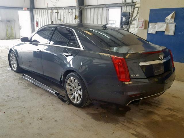 1G6AR5SX5E0133767 - 2014 CADILLAC CTS LUXURY CHARCOAL photo 3